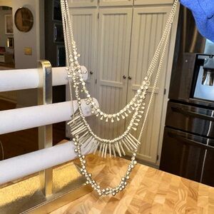 Stylish Gold Layered Necklace